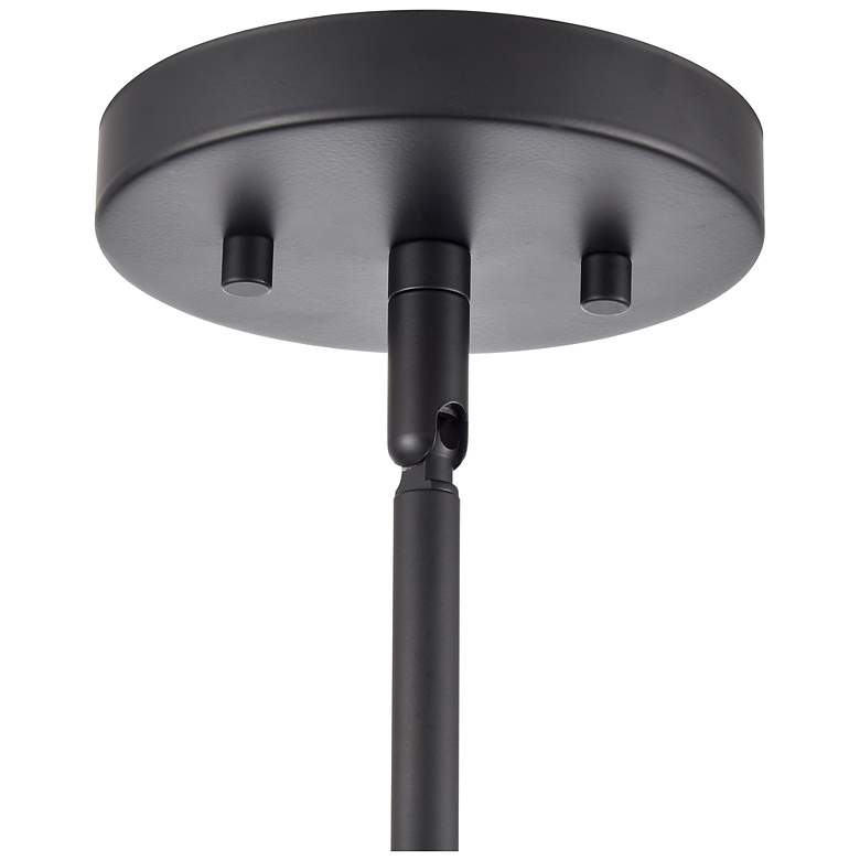 Image 6 Laphia 27" Wide 5-Light Chandelier in Matte Black more views