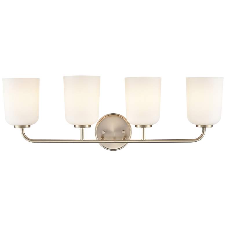 Image 5 Laphia 28" Wide 4-Light Vanity in Modern Gold more views