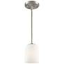 1_Laphia 5" Wide Brushed Nickel Mini Pendant