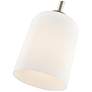 3_Laphia 5" Wide Brushed Nickel Mini Pendant more views