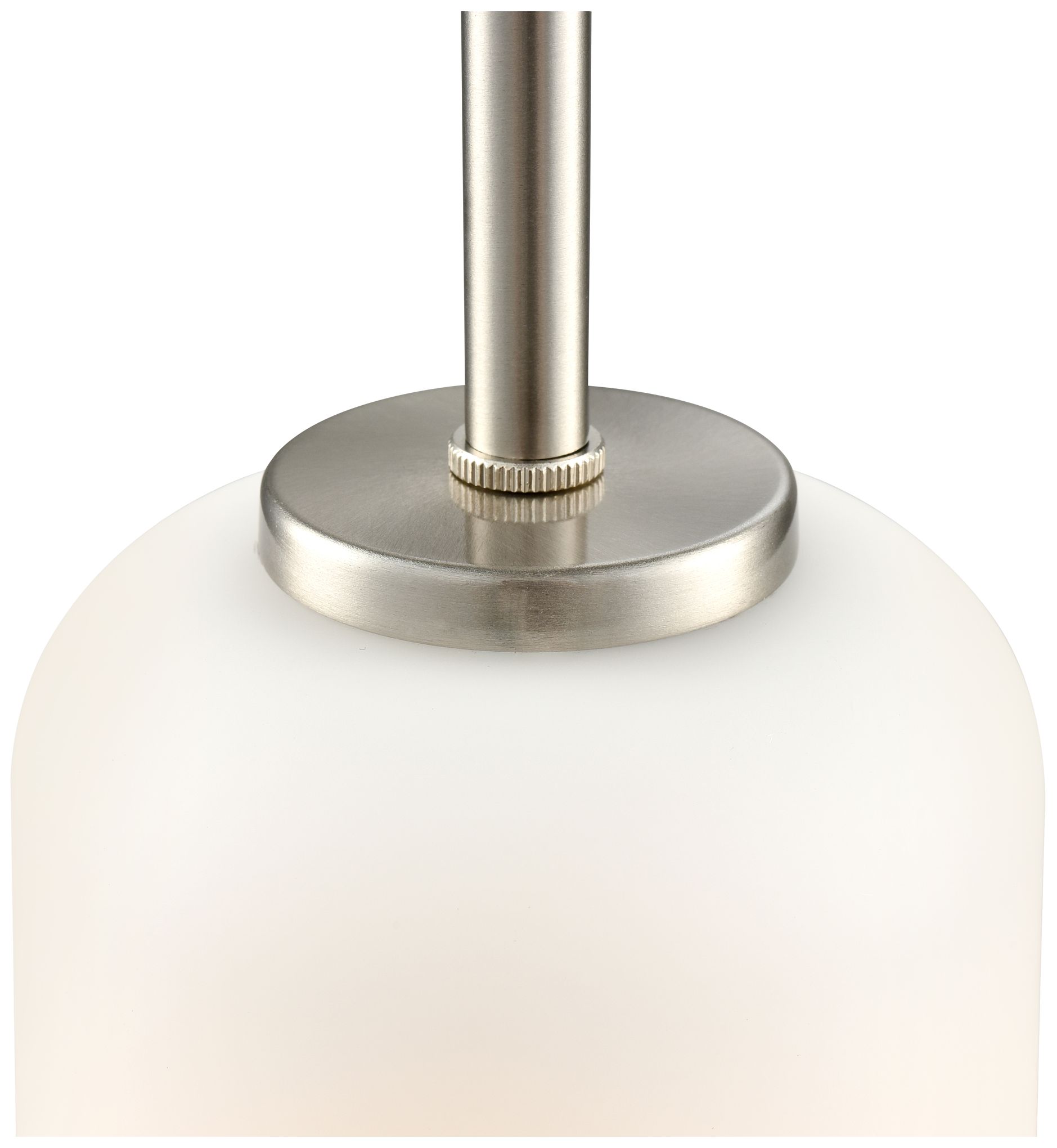 Image 4 Laphia 5" Wide Brushed Nickel Mini Pendant more views