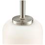4_Laphia 5" Wide Brushed Nickel Mini Pendant more views