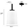 7_Laphia 5" Wide Brushed Nickel Mini Pendant more views