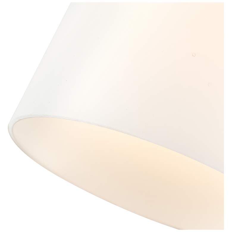 Image 5 Laphia 5" Wide 1-Light Pendant in Brushed Nickel more views