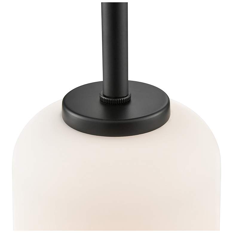 Image 4 Laphia 5" Wide 1-Light Pendant in Matte Black more views