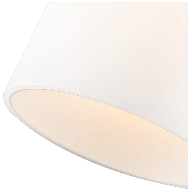 Image 5 Laphia 5" Wide 1-Light Pendant in Matte Black more views