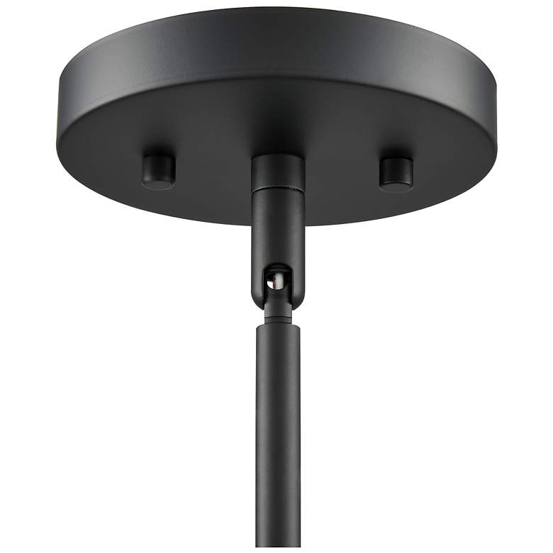 Image 6 Laphia 5" Wide 1-Light Pendant in Matte Black more views