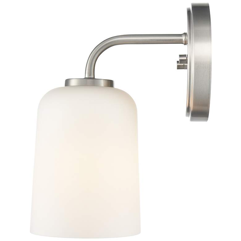 Image 4 Laphia 5" Wide 1-Light Vanity in Brushed Nickel more views