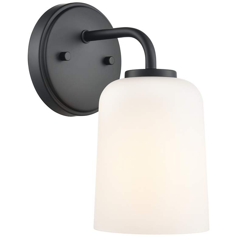 Image 1 Laphia 5" Wide 1-Light Vanity in Matte Black