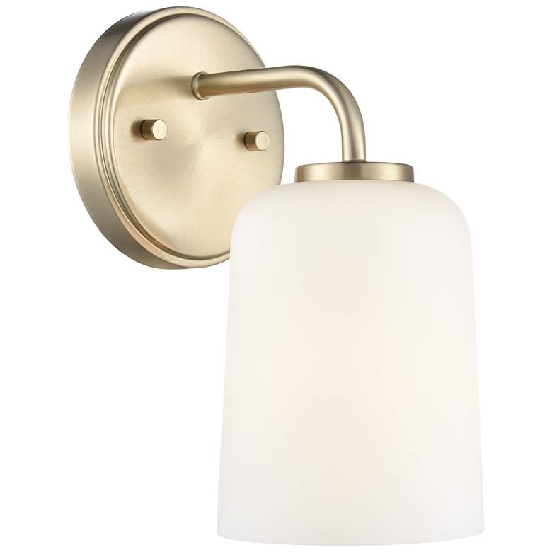 Image 1 Laphia 5" Wide 1-Light Vanity in Modern Gold