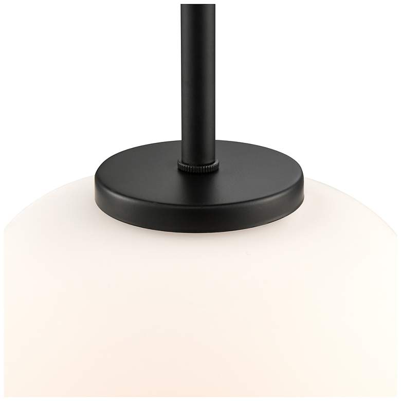 Image 4 Laphia 8" Wide 1-Light Pendant in Matte Black more views