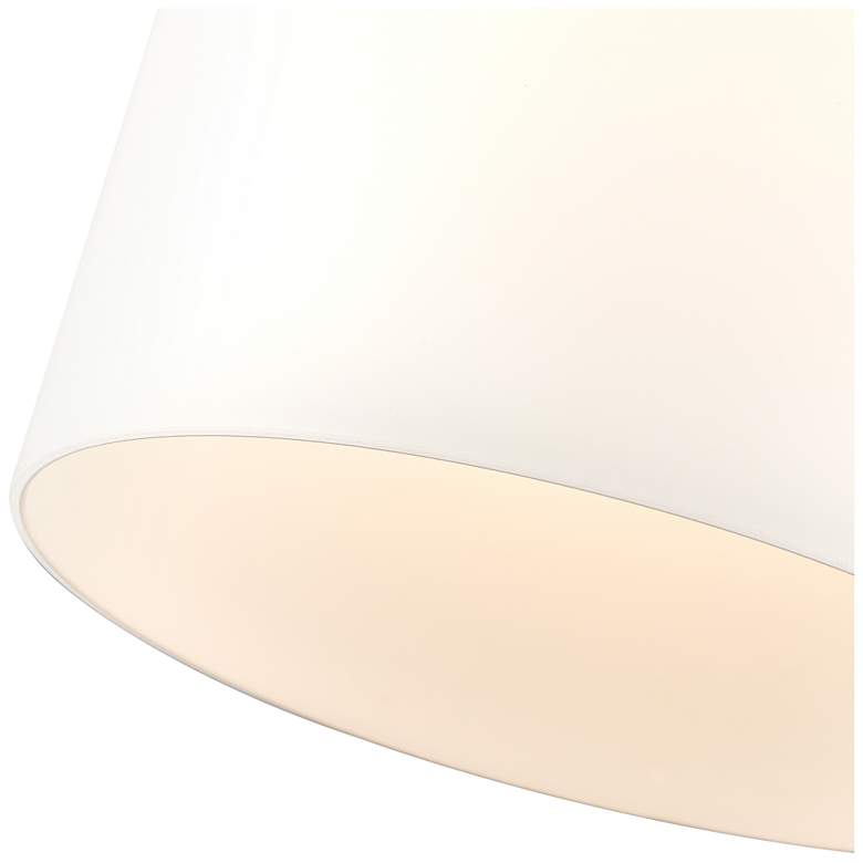 Image 5 Laphia 8" Wide 1-Light Pendant in Matte Black more views
