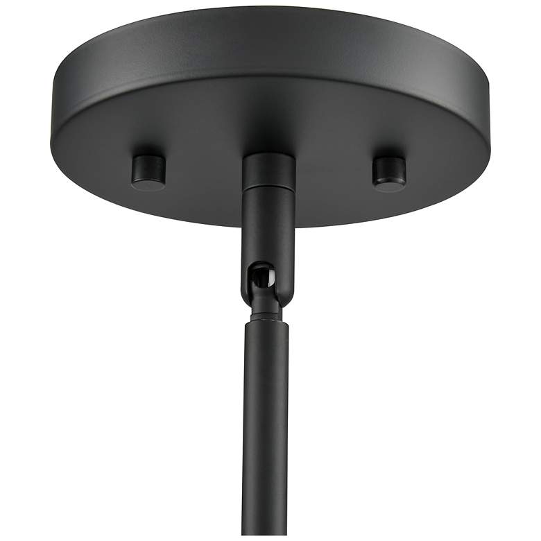 Image 6 Laphia 8" Wide 1-Light Pendant in Matte Black more views