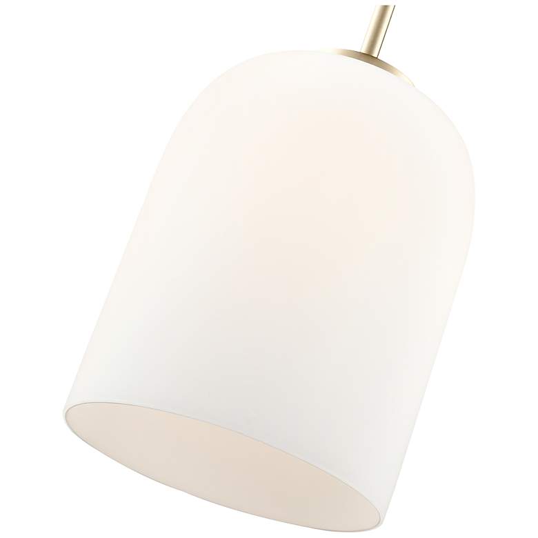 Image 3 Laphia 8" Wide 1-Light Pendant in Modern Gold more views
