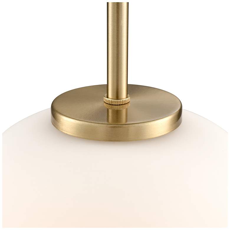 Image 4 Laphia 8" Wide 1-Light Pendant in Modern Gold more views