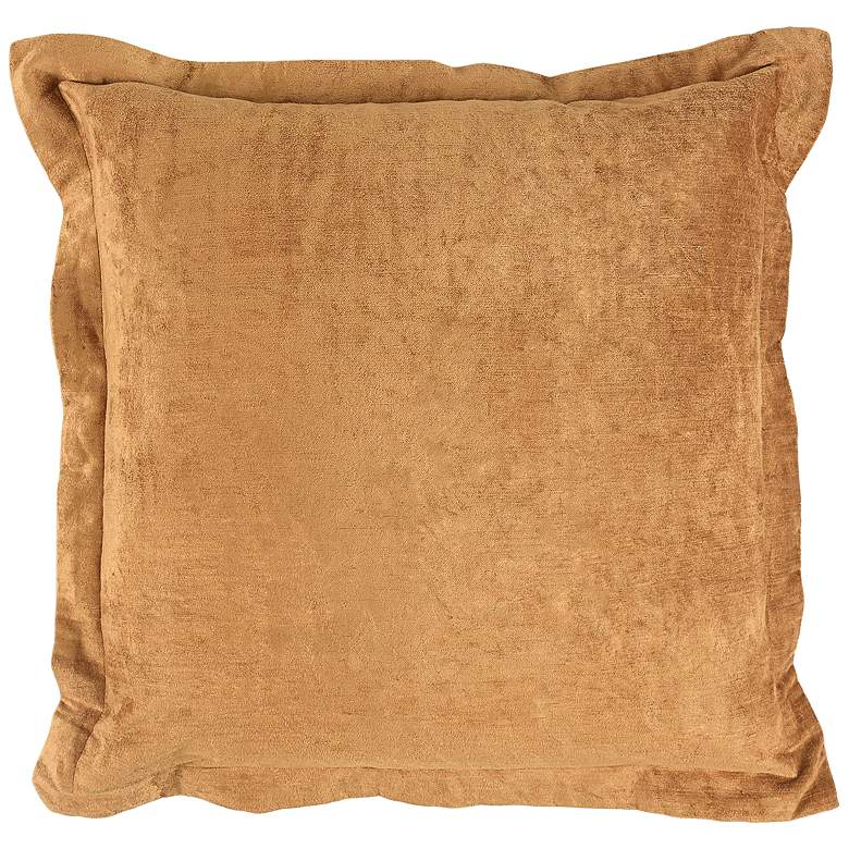 Image 1 Lapis 22" Square Gold Harvest Decorative Throw Pillow
