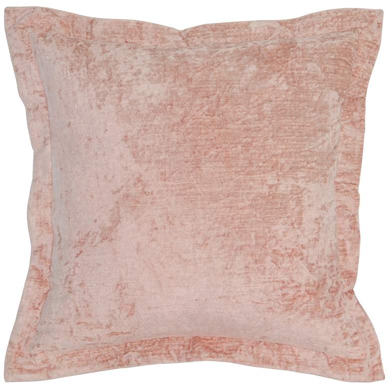 Lapis Bliss Velvet 22&quot; Square Decorative Pillow