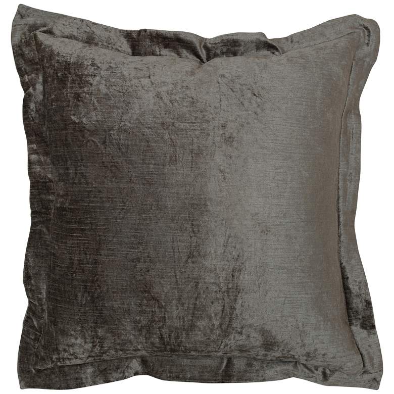 Image 1 Lapis Desert Velvet 22 inch Square Decorative Pillow
