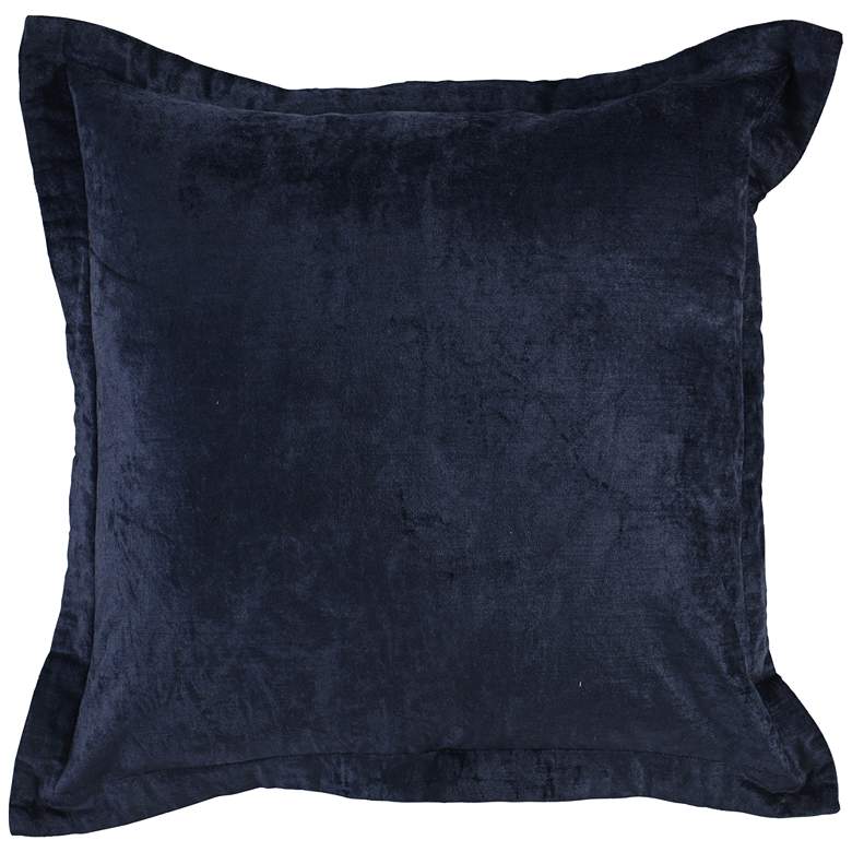 Lapis Indigo 22&quot; Square Decorative Pillow