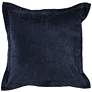 Lapis Indigo 22" Square Decorative Pillow