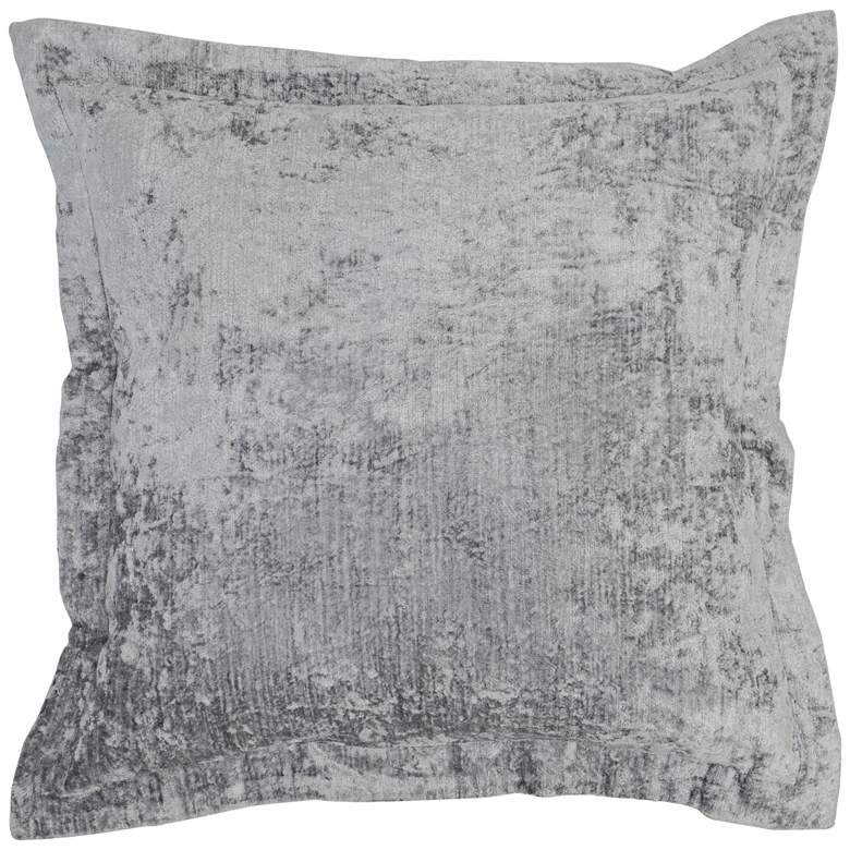 Image 2 Lapis Storm Velvet 22" Square Decorative Pillow
