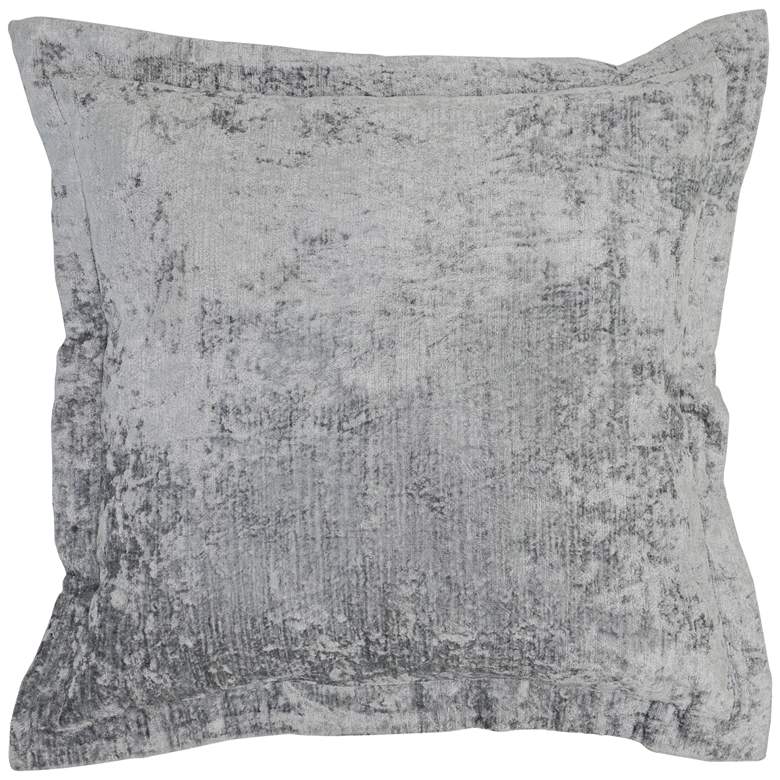 Image 1 Lapis Storm Velvet 22" Square Decorative Pillow