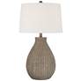 2_Lara 28" High Natural Beige Gourd Table Lamp