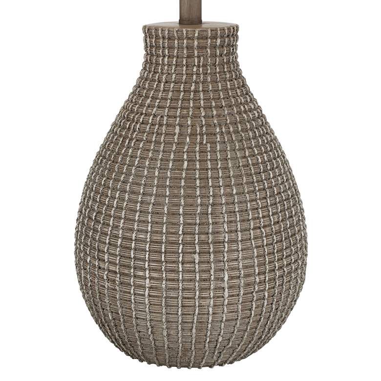 Image 6 Lara 28" High Natural Beige Gourd Table Lamp more views