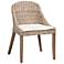 Lara Mahogany Natural Kubu Rattan Dining Chair