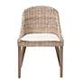 4_Lara Mahogany Natural Kubu Rattan Dining Chair more views