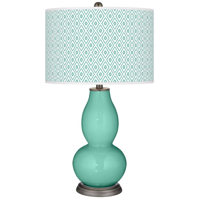 Image 1 Larchmere Diamonds Double Gourd Table Lamp