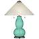 Larchmere Fulton Table Lamp with Fluted Glass Shade
