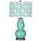 Larchmere Gardenia Double Gourd Table Lamp