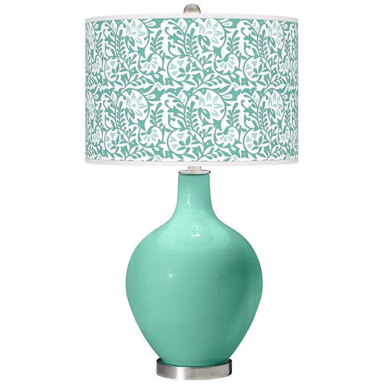 Image 1 Larchmere Gardenia Ovo Table Lamp