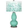 Larchmere Mosaic Giclee Double Gourd Table Lamp