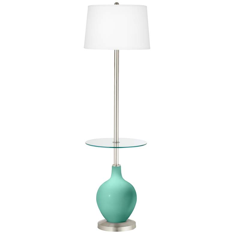 Image 1 Larchmere Ovo Tray Table Floor Lamp