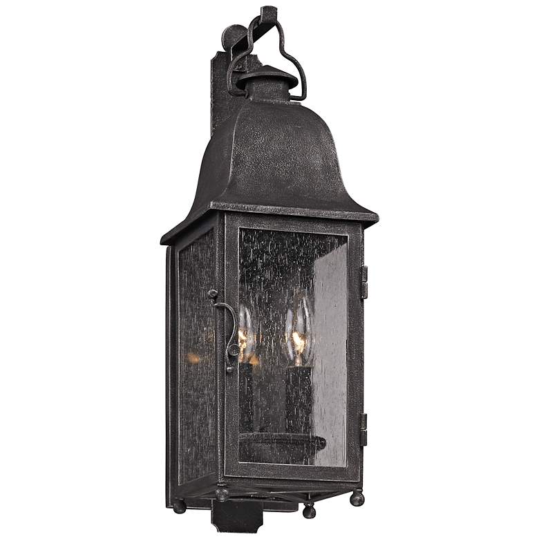 Image 2 Larchmont 18 3/4" High Vintage Bronze Outdoor Wall Light