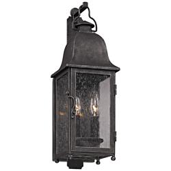 Larchmont 18 3/4&quot; High Vintage Bronze Outdoor Wall Light