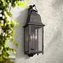 Larchmont 25" High Outdoor Aged Pewter Wall Light