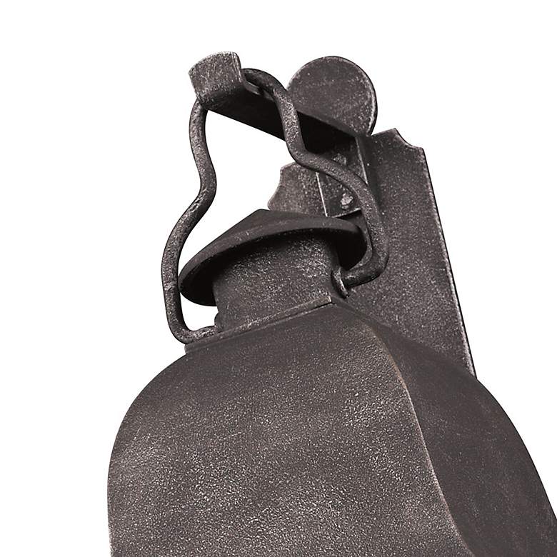 Image 4 Larchmont 25" High Outdoor Aged Pewter Wall Light more views