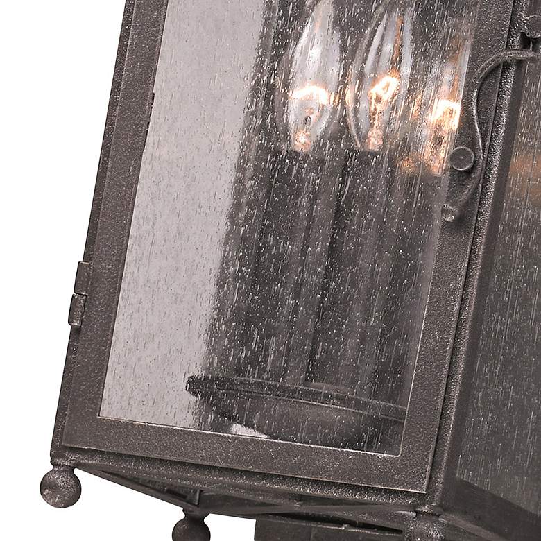 Image 5 Larchmont 25" High Outdoor Aged Pewter Wall Light more views