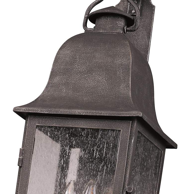 Image 7 Larchmont 25" High Outdoor Aged Pewter Wall Light more views