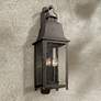Larchmont 31 1/2" High Aged Pewter Outdoor Wall Light