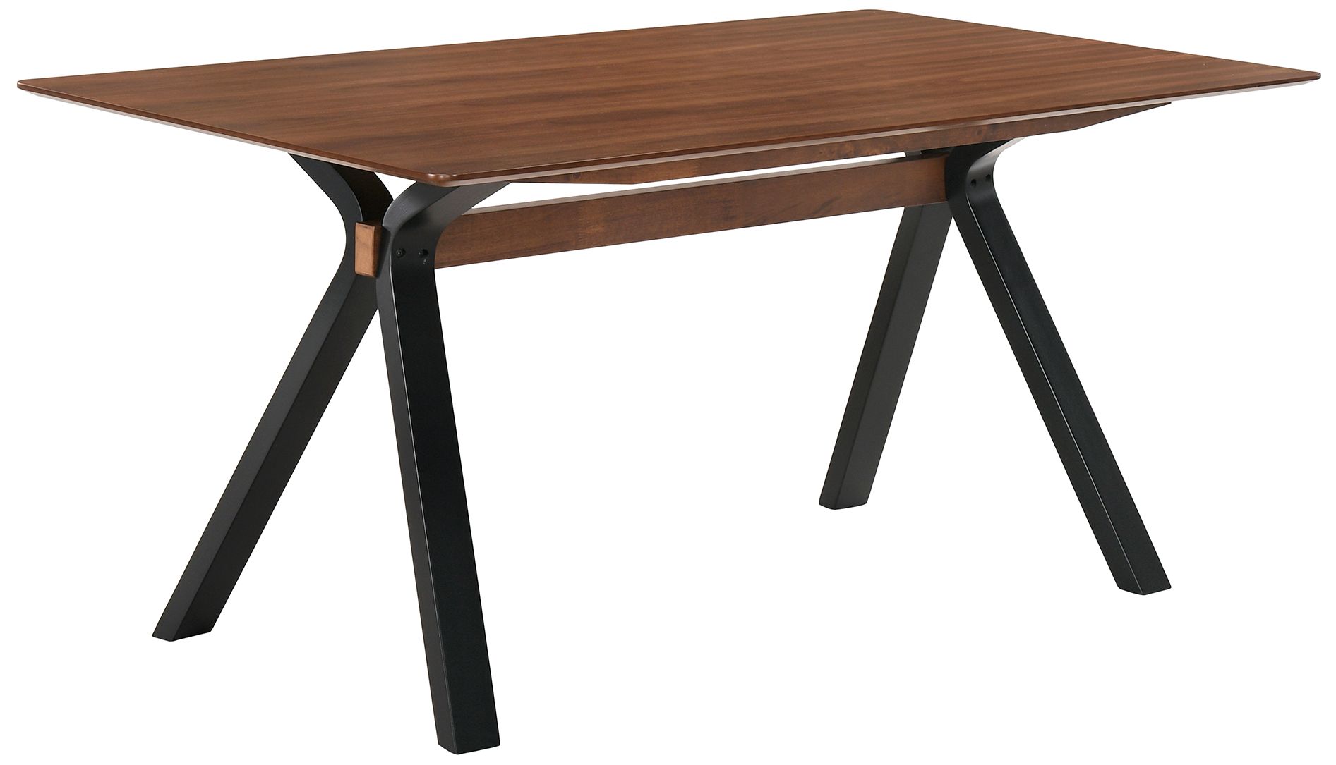 Image 5 Laredo and Jackie 5 Pc Rectangular Dining Set in Black Walnut, Rubberwood more views