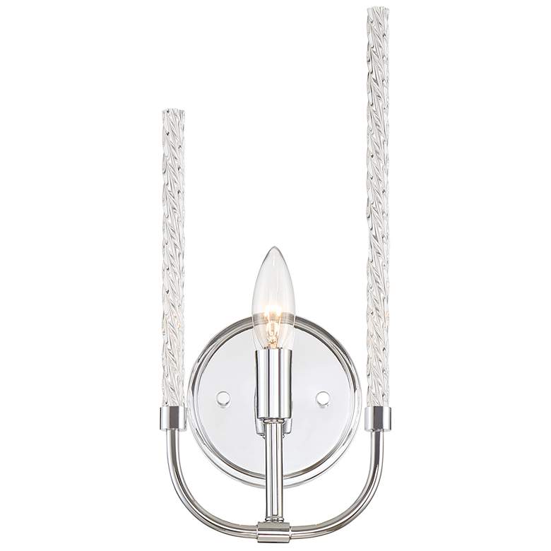 Image 1 Laretto 1 Light Chrome Wall Sconce