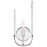 Laretto 1 Light Chrome Wall Sconce