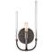 Laretto 1 Light Satin Copper Bronze Wall Sconce