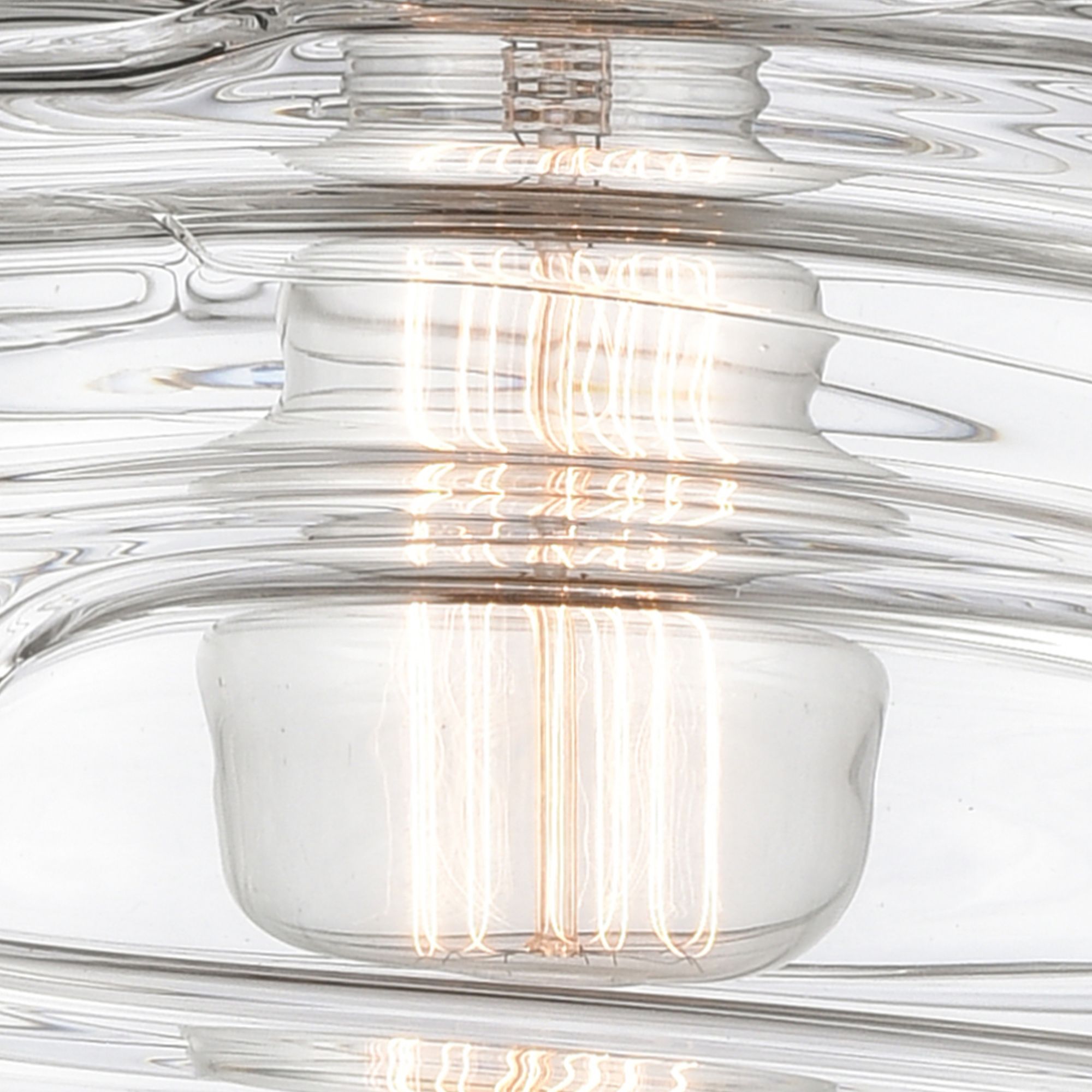 Image 4 Large Bell 33.5"W 4 Light Satin Gold Bath Vanity Light w/ Deco Swirl S more views