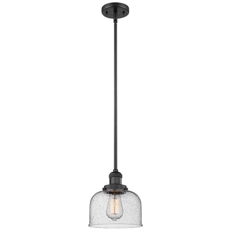 Image 1 Large Bell Mini Pendant Matte Black