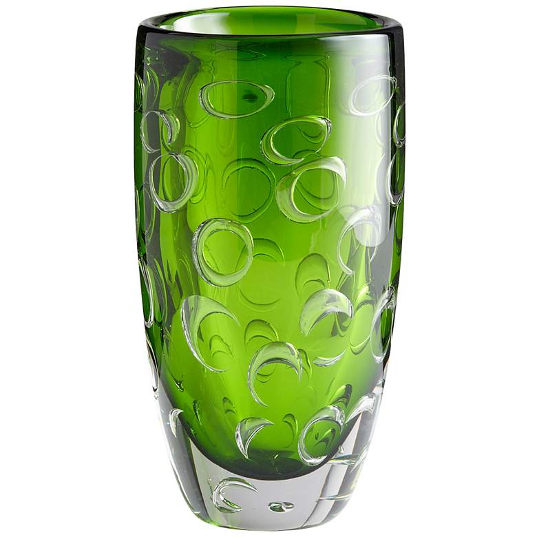 Image 1 Large Brin 11 3/4 inch High Glass Vase